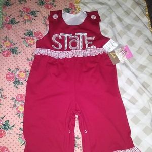 Banana Split Ms state romper
